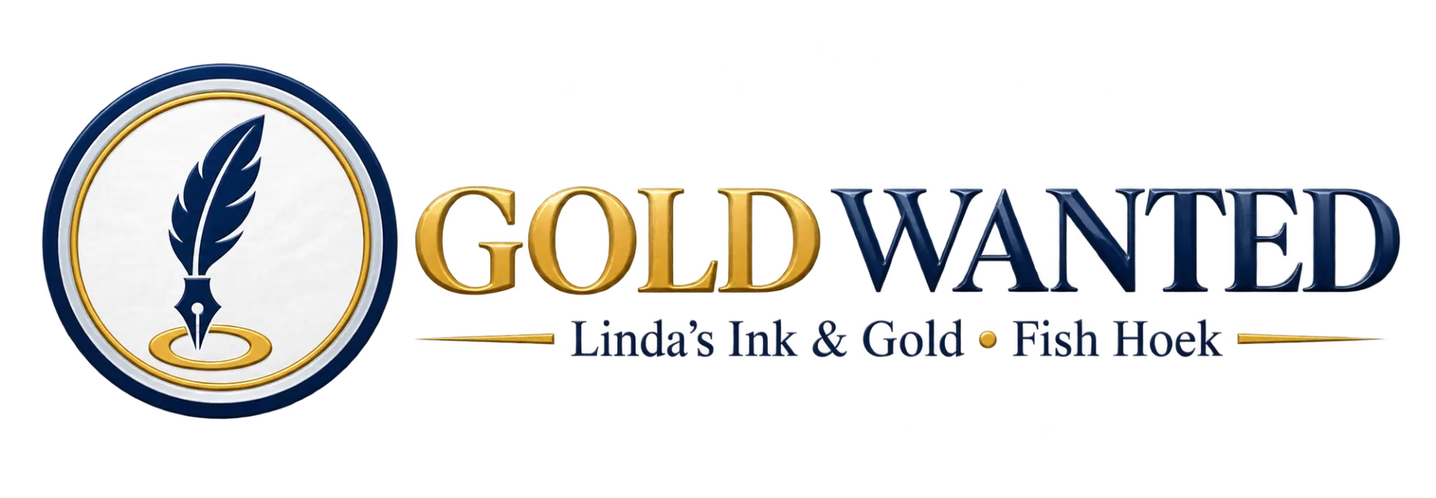 Gold Wanted — Linda’s Ink and Gold, Fish Hoek