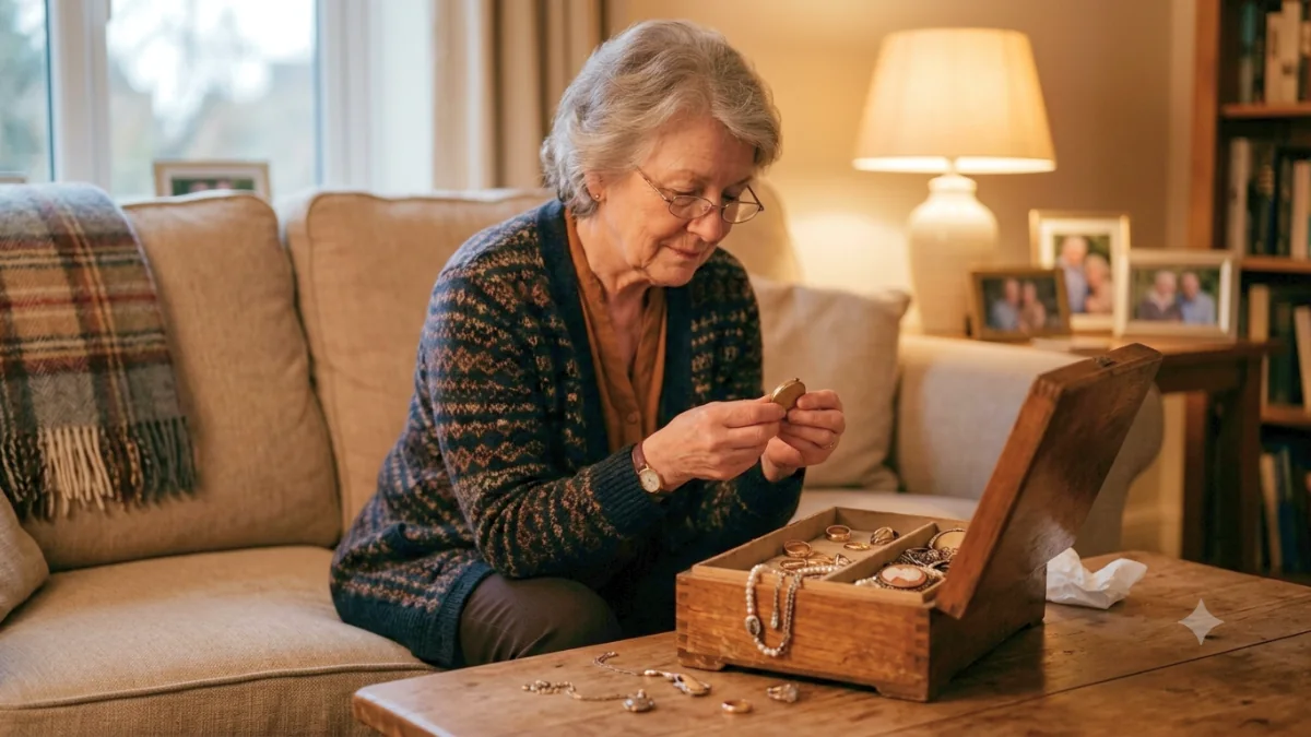 Heirloom jewellery ready for an in-person discussion